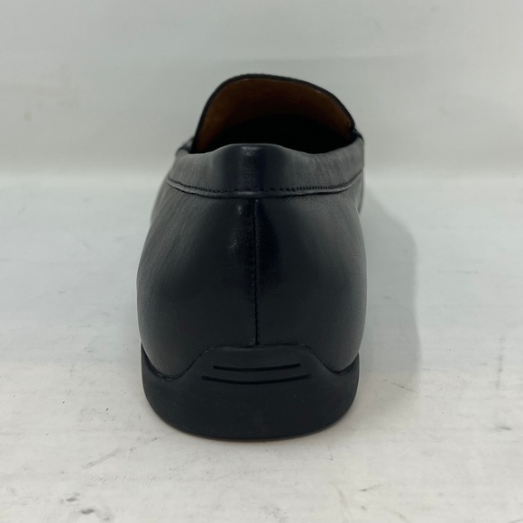 Polo Ralph Lauren Men's Leather Loafers Size 8D Black Slip-On Classic VTG NEW - Picture 6 of 15